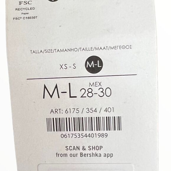 BERSHKA | Blue & Brown | OVERSIZED PLAID SHIRT - Picture 9 of 9